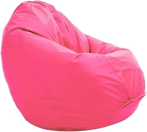 Bruni Sitzsack Classico M in Pink – Sitzsack mit Innensack zum Zocken & Lesen, Abnehmbarer Bezug, lebensmittelechte EPS-Perlen als Bean-Bag-Füllung, aus Deutschland von Bruni