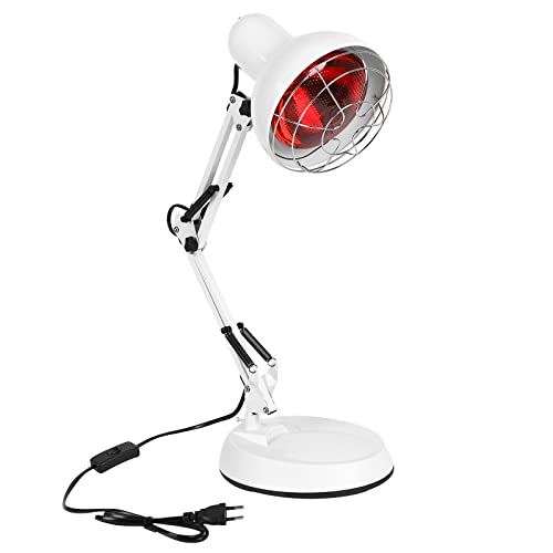Btstil Infrarotlampe, 150W Rotlichtlampe Wärmelampe Infrarotlampe Infrarot-Lampe für Behandlung von Erkältungen und Muskelentspannung Heizlampe von Btstil