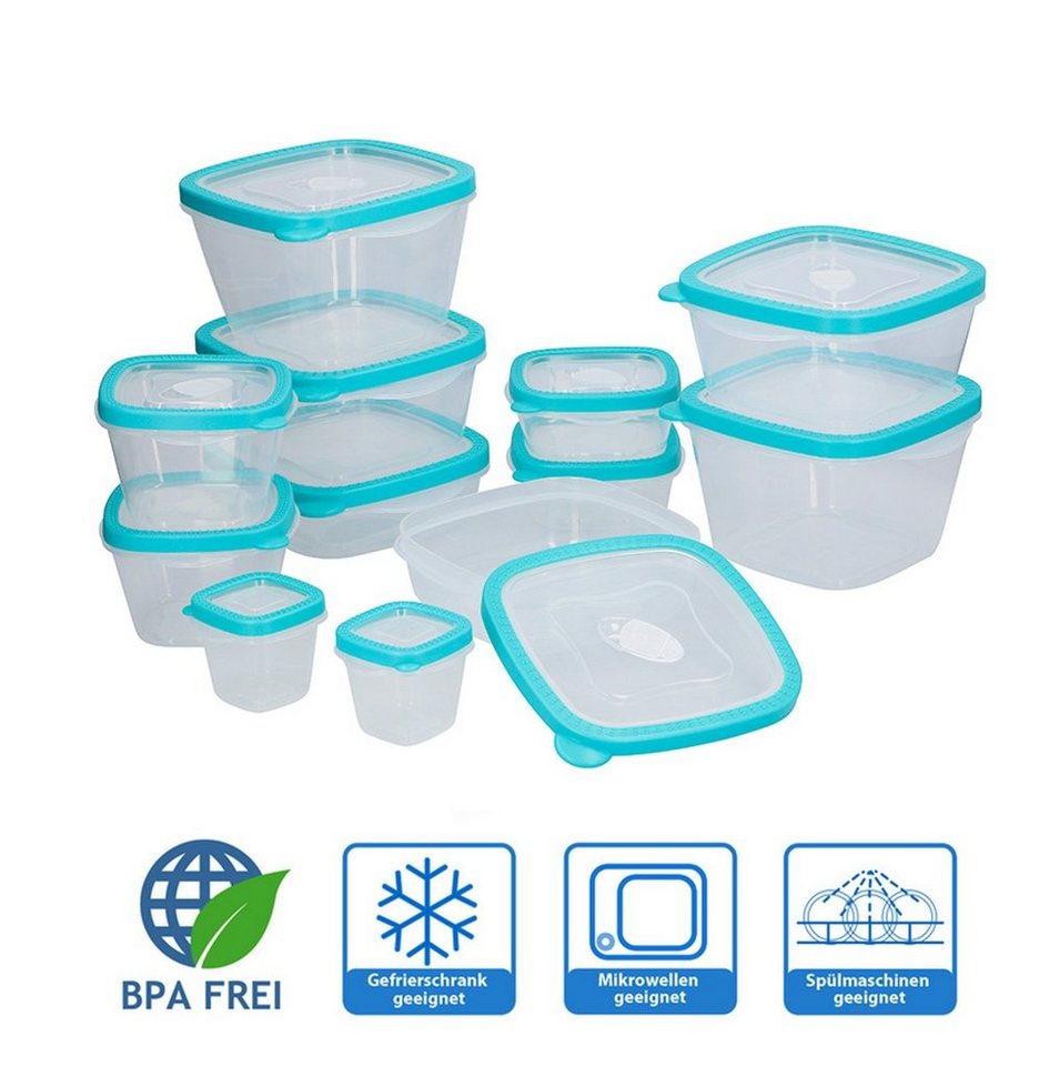 Bubble-Store Frischhaltedose Lebensmittelbehälter, Kunststoff 100 % BPA-frei, Lebensmittel Vorratsdosen Set von Bubble-Store