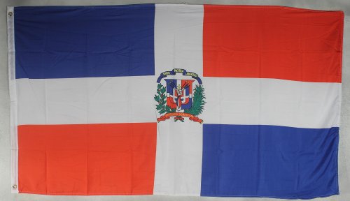 Buddel-Bini Flagge Fahne ca. 90x150 cm : Dominikanische Republik Domrep Nationalflagge Nationalfahne von Buddel-Bini