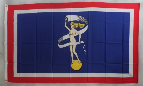 Buddel-Bini Flagge Fahne ca. 90x150 cm : Glückstadt Glückstadtflagge Stadtflagge von Buddel-Bini