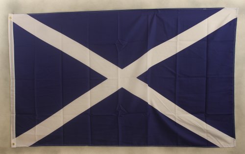 Buddel-Bini Flagge Fahne ca. 90x150 cm : Schottland Scotland Schottlandflagge St. Andrew Cross von Buddel-Bini