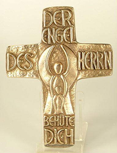 Taufkreuz, "Der Engel des Herrn behüte dich" 13 cm [Gartenartikel] von Butzon & Bercker