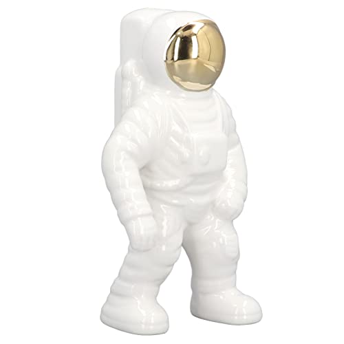 BuyWeek Astronaut Figur Statue, Keramik Weltraummann Astronauten Figurine Skulptur Moderne Spaceman Vase Ornament für Heimdekoration von BuyWeek