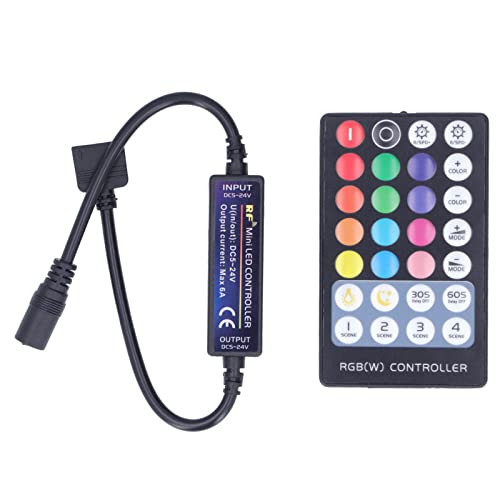 BuyWeek LED Streifen Controller, Mini RF RGBW LED USB Lichtstreifen Fernbedienung Full Touch Fernübertragungs Controller DC 5V-24V von BuyWeek