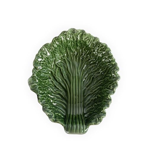 ByON Veggie Schüssel L aus Steingut hergestellt, in der Farbe: Grün, Maße: 34,5 x 20 x 8,5 cm, 5283908312 von ByON