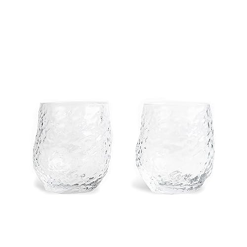 ByOn 2er Set Wassergläser Swan aus Glas mit einem Volumen von 0,42L, 5280605600 von ByOn