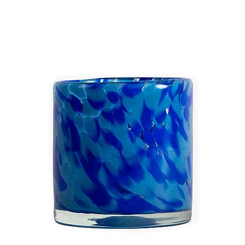 ByOn Teelichtglas Calore aus Glas in verschiedenen Blautönen, Größe XS, 5280602728 von ByOn