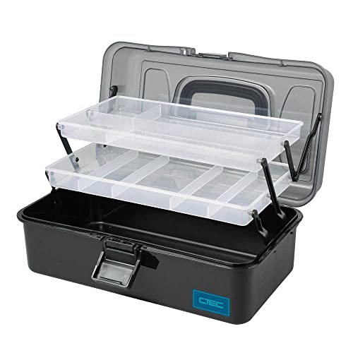 C-TEC Box 2-Tray L Tackle Box Angelkoffer - Angelkiste Gerätekiste von SPRO von c-tec