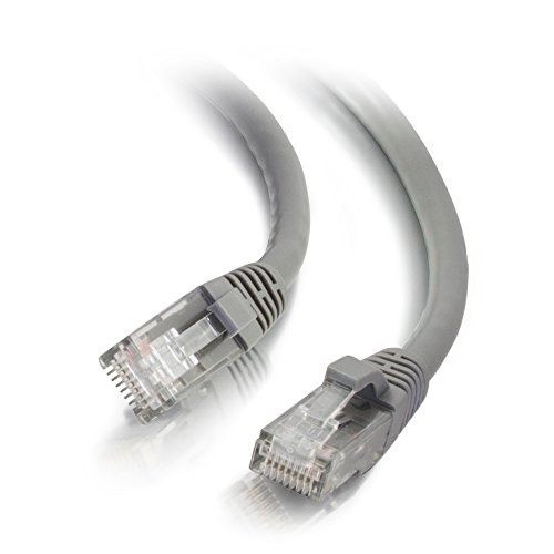 C2G 27133 Cat6 Kabel – Knickschutz, ungeschirmt, Ethernet-Netzwerk-Patchkabel, Grau, 3,04 m von C2G