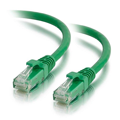 C2G 2M Grün Cat5e Ethernet RJ45 Hohe Geschwindigkeit Netzwerk Kabel, LAN Lead Cat5e Unshielded PVC UTP Patch Kabel von C2G