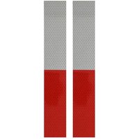 Camptropia - Reflektierendes Klebeband rot/weiß Set von 2 Stück von CAMPTROPIA