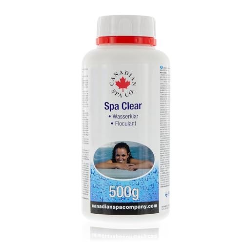 CANADIAN SPA CO. Whirlpool Klar 500 ml, Pool Klarmacher für kristallklares Wasser, verhindert Trübungen, für alle Filterarten von CANADIAN SPA CO.