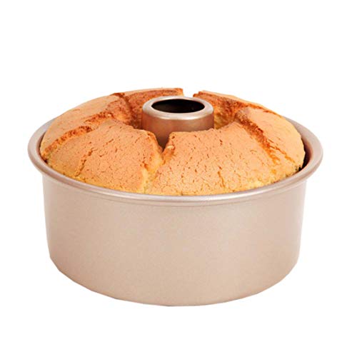 CANDeal 15cm Schwerer Stahl Runde Kuchenform Käsekuchen Backform mit herausnehmbarem Rohrboden Antihaftbeschichtung von CANDeal