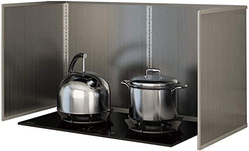 Faltbarer Ölspritzschutz Küche Antihaft-Spritzschutz Küche Clean Auslaufsicherer Gaskocherschutz Anti-Ölflecken von CARXB