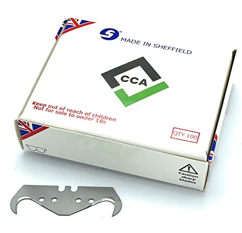 CCA Super Haken-Trimmklingen, 100 Stück von CCA