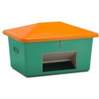 CEMO Streugutbox mit Entnahme grün/orange von CEMO