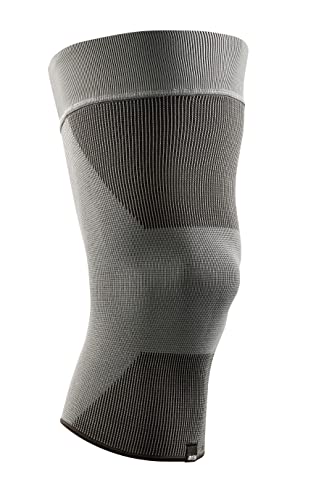 CEP - ORTHO KNEE SLEEVE MID SUPPORT COMPRESSION unisex | Kniebandage zur Entlastung des Kniegelenks | Sportbandage zur Stabilisierung vom Knie | Stabilisierung Kniegelenk Bandage | Grey | L von CEP