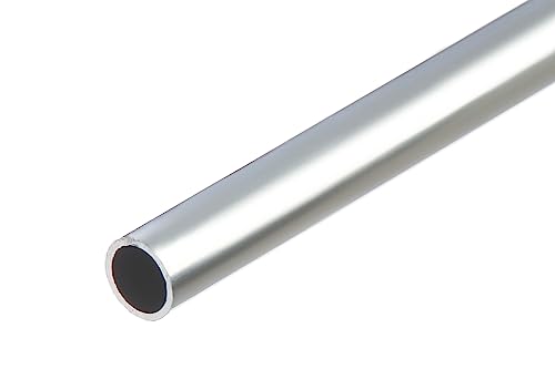 CEZAR Metall Aluminium Rundrohr Ø 10 mm | Länge: 2 M | Materialstärke: 1 MM|Konstruktionsrohr | ROH | BAUROHR | RUNDES ROHR von Cezar