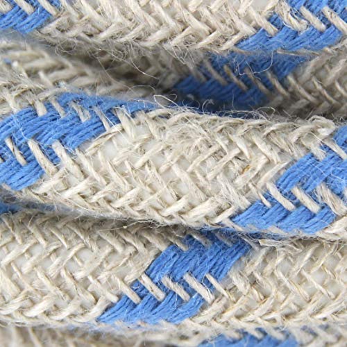 Textilkabel Baumwolle Streifen blau Steward und Leinen, 3 von CHACON