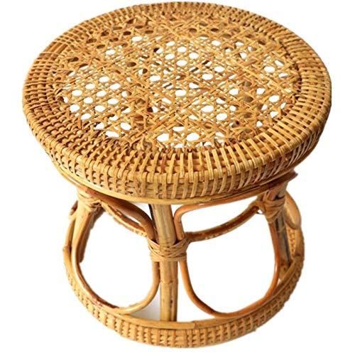 Rattan Plant Stands | Innen Blumentopfhalter Regal | Moderner Boho Wicker Beistelltisch Für Gartenarbeit, Innendekoration, Wohnzimmer, Eingang Und Andere Orte (ausgenommen Pflanzen Und Blumentöpfe) von CHLDDHC