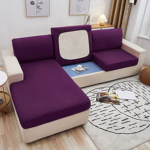 CHNSHOME Sofa Sitzkissenbezug Stretch Sofakissen Schutz sofauberwurf Sofabezug Kissenbezug Schonbezüge Couch Sofa Sitzbezüge von CHNSHOME