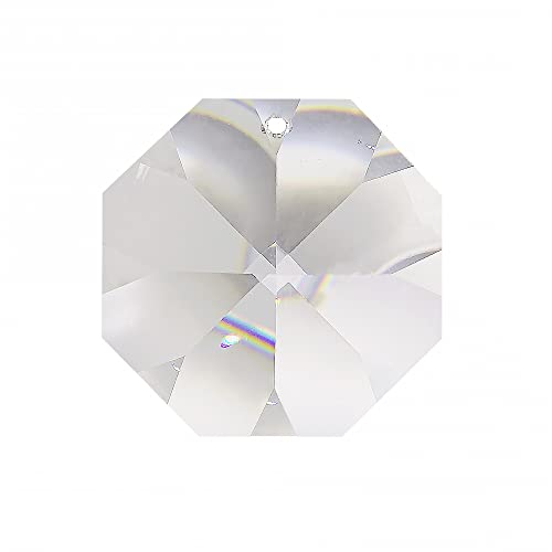 10x Kristall Koppen 14mm Kristallklar 1-Loch 8-kant Oktagon Hochbleikristall für Kronleuchter von CHRISTOPH PALME