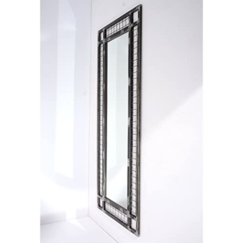CHYRKA® Spiegel Wandspiegel Garderobenspiegel Spiegel aus Metall HALICZ Flurspiege (200 x 60 cm) von CHYRKA