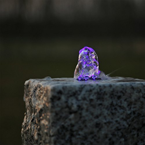CLGarden LED Ring Beleuchtung lila violett für Springbrunnen Quellstein Stein von CLGarden