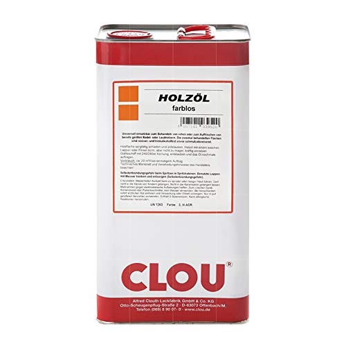 CLOU Holzöl farblos 1 Liter von CLOU