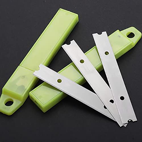 Pack of 20 replacement blades for scraper, 100 mm, blade for windows, wallpaper scraper blades, carbon steel (20 blades) von CNGZSY