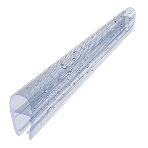 D14 (glasdicke 8mm - 9mm) Duschdichtung Duschprofil Wasserabweiser Duschtür Ersatzdichtung (200cm) von COCOS