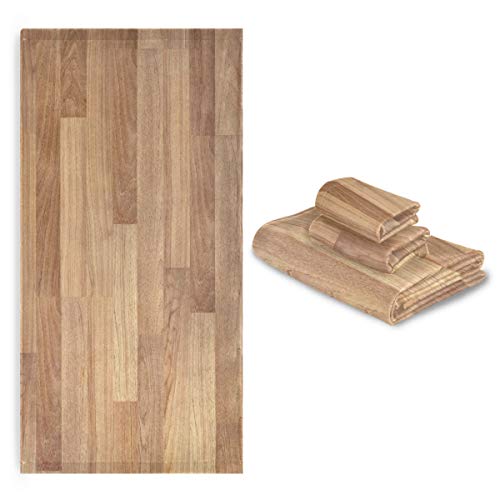 CaTaKu Handtücher Set 3-teilig Abstarct Vintage Holz Handtuch Badezimmer Sets 1 Badetuch 1 Waschlappen 1 Handtuch Holz Handtuch Set von 3 weichen Multifunktions für Zuhause Küche Hotel Fitnessstudio von CaTaKu