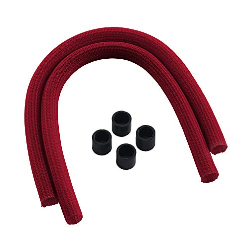 CableMod AIO Sleeving Kit Series 2 für EVGA CLC/NZXT Kraken - AIO Schlauch für Custom Wasserkühlung Set - DIY Wasserkühlung Zubehör - Rot von CableMod