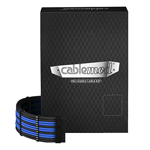 CableMod PRO ModMesh RT-Series ASUS ROG/Seasonic Cable Kits - schwarz/blau von CableMod