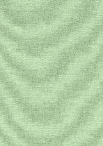 Caleffi - Unteres Bettlaken aus Flanell | italienisches Design seit 1962 | Geeignet für Einzelbett | Hochwertiger Stoff, hellgrün, Einzelbett, Flanell von Caleffi