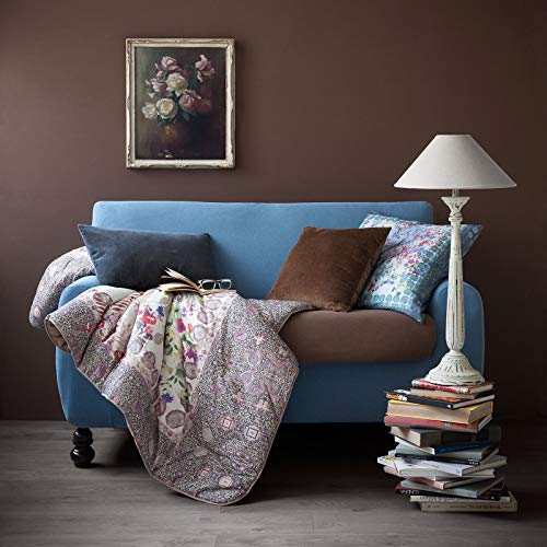 Caleffi Kissenbezug Einzelbett Caleffi Melange Farbe Moka – (Sitzfläche von 55 cm bis 65 cm) von Caleffi