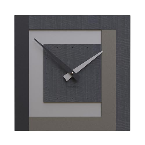 CalleaDesign 40 cm Wanduhr Clock40 Grauer Dornbusch von CalleaDesign