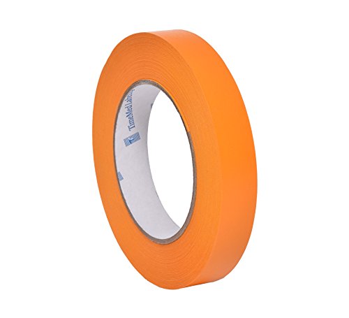 Camlab Kennzeichnungs-Tape 1,9 cm breit, 55 m lang, 3/4" Wide, Orange, 1 von Camlab