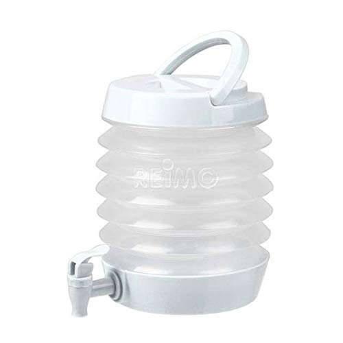 Camp4 Faltbarer Wasserspender 3,5 Liter, Farbe: Weiß von Camp4