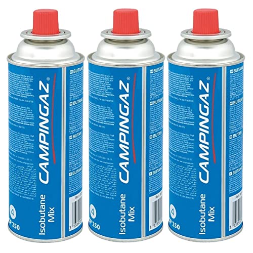 Campingaz Ventil-Gaskartusche CP 250-450ml Isobutane Mix (3er Pack) von Campingaz