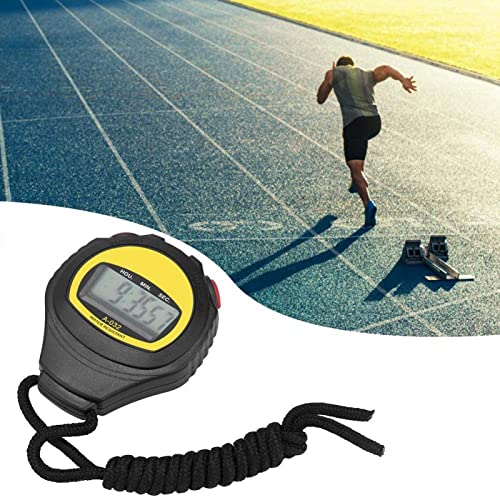 Candeon Timer Stoppuhr - Multifunktionaler tragbarer Haushalts-Handheld Digital Fitness Sport Stoppuhr Timer für den Heimgebrauch von Candeon