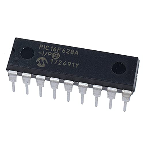 PIC16F628A-I/P Mikrocontroller-Chip, programmierbares BOR, 3.5 KB, 18 Pins von Candeon