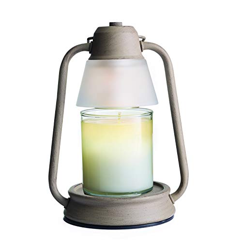 Candle Warmers BEACON Lampe für Duftkerzen im Glas vintage taupe von Candle Warmers Etc