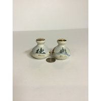 Alaska Salz Und Pfefferstreuer, Keramik, Souvenirs, Handbemalt von CandleLiteGiftShop