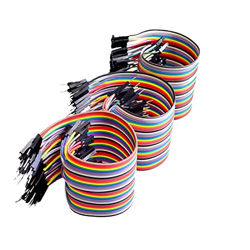 Canzoon Dupont Wire Kit 120PCS Jumper Wires Male-Male Female-Female Male-Female überbrückungsdraht Für Steckbrett Für Schnellen Schaltungstest von Canzoon