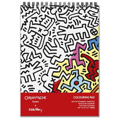 Caran d'Ache Malblock KEITH HARING A5 - Sonderedition von Caran d'Ache