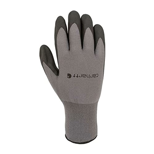 Carhartt Herren Nitril-Handschuh mit Thermofutter, berührungsempfindlich, GRAU, Small von Carhartt