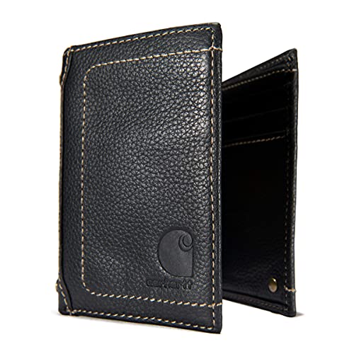 Carhartt Pebble Trifold Wallet, 61-2200.BLK, schwarz, 61-2200 von Carhartt