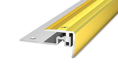 Treppenkantenprofil Alu PS 400 gold 30x25x1000mm von Carl Prinz